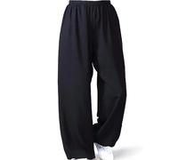 Générique Pantalon de Tai Chi Unisexe Comfortable Arts Martiaux Costume Breathable Soft Kung Fu et Tai Chi Vêtements Tenue Quotidiens pour Le Yoga et Le Pilates,01,L
