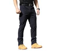 Générique Pantalon De Travail Homme Pantalon Tactique Homme Cargo Treillis Militaire Randonnée Chasse Pantalons Cargo Hommes Tactique Combat Stretch Extensible Séchage Rapide Marine XXL