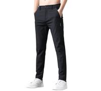 Générique Pantalon De Travail Homme,Pantalon Taille Elastique Peche Training Pantalons Trekking Moderne Mode Regular Leisure pour Utilitaire L’Extérieur Camping