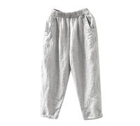 Générique Pantalon De Yoga Femme Fleuri Souple Jupe Boheme Leggings Blanc Leger Tenue Africaine Jogging Fluide Ete Été Pantacourt Chic Tissu Aérien Léger Bodybuilding Lin Noir Ample Thai Hippie