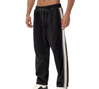 Générique Pantalon Décontracté en Velours Côtelé pour Homme avec Élastique et Cordon Sarouel Confortable Ample Long à Quatre Poches Tendance