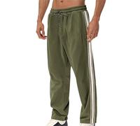 Générique Pantalon Décontracté en Velours Côtelé pour Homme avec Élastique et Cordon Sarouel Confortable Ample Long à Quatre Poches Tendance