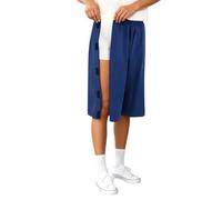 Générique Pantalon décontracté féminin à Enfiler Facilement avec Ouvertures latérales intégrales pour Un Confort et Une liberté de Mouvement optimaux (Blue, XXL)