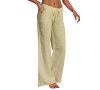 Générique Pantalon Décontracté Femme Élégant et Cintré Coupe Douce et Féminine Uni pour Un Style Chic et Quotidien Pantalon de Ville Femme Raffiné et Confortable