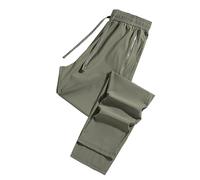 Générique Pantalon d'été à Séchage Rapide Homme Froid glacé, Cordon de Serrage Joggers Pantalons de survêtement pour Athlétique Entraînement Voyage Activewear Workout Long Sweatpants