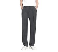 Générique Pantalon Droit drapé Confortable pour Homme dans Un Style coréen Moderne pour Un Usage Quotidien