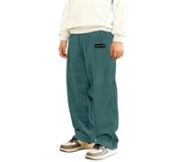 Générique Pantalon Droit en Velours CôTelé pour GarçOn,Doux Au Toucher et Confortable à Porter,Uni,avec Poches,IdéAl pour L'éCole et Les Loisirs(Light Green,140)