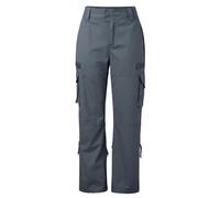 Générique Pantalon Femme Hiver Chic Et Elegant,Pantalon De Travail RéTro FrançAis à Jambes Larges Poches DéContractéEs Amples Et Droites (Gy2, L)