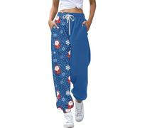 Générique Pantalon Femme Taille Haute Women's Bottom Sweatpants Joggers Pants Workout High Waisted Yoga Pants with Pockets Pantalon De Noel Femme Pantalon Femme Taille Basse Pantalon Femme Fluide