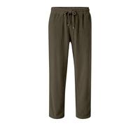 Générique Pantalon Garçon Automne Hiver Velours Côtelé, Cordon De Serrage Interne Japonais, Large Évasé Design Minimaliste Couleur Uni, Confortable Quotidien