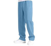 Générique Pantalon Homme Cargo Molleton Épais Poches Rabats Pantalon Détente Hiver Polaire Chaud Pantalons Jogging Taille Élastiquée Cordon Serrage Bas Ajustable Pants Pyjama Maison Style Tactique