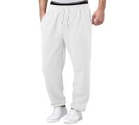 Générique Pantalon Homme Cargo Molleton Épais Poches Rabats Pantalon Détente Hiver Polaire Chaud Pantalons Jogging Taille Élastiquée Cordon Serrage Bas Ajustable Pants Pyjama Maison Style Tactique
