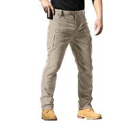 Générique Pantalon Homme Cargo - Randonnée Chasse Léger Pantalon Tactique Multipoches Casual Pantalon Cargo Homme Militaire Chantier Combat Imperméable Décontracté Extensible Séchage Rapid