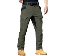 Générique Pantalon Homme Grande Taille Cargo Softshell Anti Mode Vêtements De Travail Treillis Bûcheron Coupure Tenue Homme Pantalon De Travail avec Genouillere 3XL
