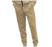 Générique Pantalon Homme Habillé,Pantalon Rayures Short Boxe Anglaise Grandes Tailles Léger Respirant Jogging Noir Pantalons Cargo Training Automne Hiver Décontractés (Kaki,3XL)