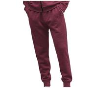 Générique Pantalon Homme Habillé,Pantalon Rayures Short Boxe Anglaise Grandes Tailles Léger Respirant Jogging Noir Pantalons Cargo Training Automne Hiver Décontractés (Vin,M)