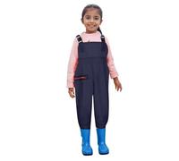 Générique Pantalon Imperméable Enfant Regenbekleidung Mixte de Boue Combinaison Salopette Pluie Respirant 12 Mois-8 Ans