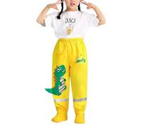 Générique Pantalon Imperméable Enfant Salopette/Pantalon de Pluie Respirant Boue Enfants Vêtements Fonctionnel Rain Mixte bébé pour Garçons Filles