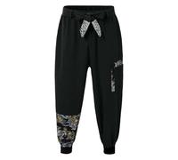Générique Pantalon Japonais Homme Pantalon Court Taro Kimono Hommes en Lin Vêtements Traditionnels Short Japonais avec Cordon de Serrage Pantacourt Habillé