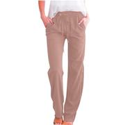Générique Pantalon Jogging Femme Extensible Décontractés Printemps Slim de Loisirs Long Sport Streetwear avec Poches pour Gym et légant