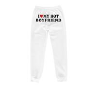 Générique Pantalon Jogging Femme,Pantalon de survêtement Baggy randonnée Trekking Moderne Mode Tendance avec Coupe Ample pour Utilitaire Travail L’Extérieur Camping