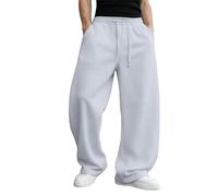Générique Pantalon Jogging Homme Coupe Large Taille Cordon Poches