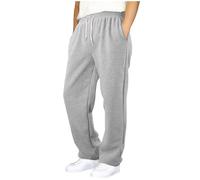 Générique Pantalon Jogging pour Garçon Baggy Cargo Pantalons De Survêtement Sport Sweatpants en Coton Chaud Training Pants pour Ado Automne Hiver Fitness Gym 5-16 Ans