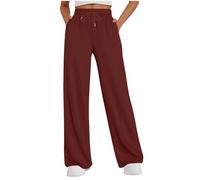Générique Pantalon Large Fluide pour Femmes,Plage Sport Cargo De Travail Outdoor Long Léger et Respirant avec Poches Idéal Le la Vie Quotidienne