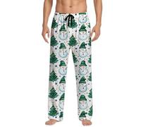 Générique Pantalon Large Homme Pantalon décontracté Doux avec Taille élastique à Cordon de Serrage pour Le Confort des Vacances,la détente et Le Port Quotidien .Idée Parfaite(White,XL)