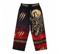 Générique Pantalon Large Lin Homme,Pantalon DéContracté à Imprimé Nordique Coupe Ample Et Confortable IdéAl pour L'éTé