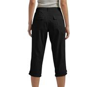 Générique Pantalon Mi-Long Cargo Femme Beige - Trousers Décontractés Confortables Multi-Poches pour Été Bureau Ville Quotidien - Coupe Ajustée et Pratique pour Un Look Moderne et Polyvalent