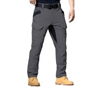 Générique Pantalon Noir Homme Électricien Trekking Anti Grande Taille Vêtements De Travail Travail Bûcheron Ski Treillis Militaire Pantalon Homme Cargo L