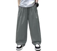 Générique Pantalon Patte D'elephant Enfant Fille Cargo Noir 12 Ans Jogging Baggy Jeans Jean 10 Legging Elargisseur Grossesse Vetement 8 Short