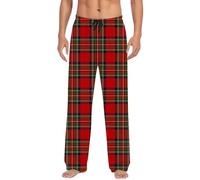 Générique Pantalon Pyjama Carreaux Rouge, Pantalon Pyjama Carreaux Rouge Homme Pantalon Relax Homme IntéRieur Pantalon Noel Pyjama Homme Ouvert Pyjama Carreau Homme Bas de Jogging Homme