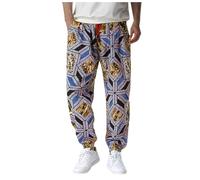 Générique Pantalon Survêtement Style Lin Coton Ethnique Pantalon Homme Et Corde Casual Imprimé Pantalon Homme Pantalon Thaïlandais Hommes