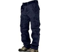 Générique Pantalon Tactique Homme Chasse Jogpant Hiver Travail Chantier Militaire Grande Jardinage Treillis VTT Softshell Homme Peche Baggy Pantalon L
