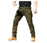 Générique Pantalon Tactique Homme X7 Cargo Treillis Militaire Randonnée Chasse Pantalon de Travail avec Plusieurs Poches，XS-4XL