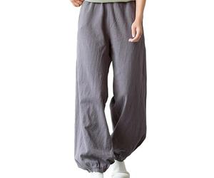 Générique Pantalon Tai Chi Confortable Martiaux Traditionnels Chinois Qi Gong Pantalon Pantalon Kung Fu Style Tai Chi et Wing Chun Pantalon Convient pour Hommes et Femmes,B,L