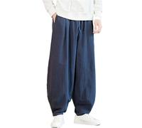 Générique Pantalon Tai Chi Confortable Martiaux Traditionnels Chinois Qi Gong Pantalon Respirant Pantalon Kung Fu Style Tai Chi et Wing Chun Pantalon Convient pour Hommes et Femmes,04,XXL