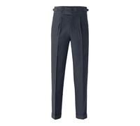 Générique Pantalon Taille Haute pour Homme, Style décontracté, Droit, Ample, élastique, plissé, Style rétro, Slim, Costume, Mode, boutonné
