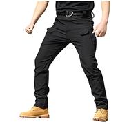 Générique Pantalon Travail Homme Chantier Multipoches Zippé Mince Pantalon Cargo Homme Imperméable Pantalon Tactique Militaire Pantalon Airsoft Pantalon Randonnée Homme Tenue Militaire