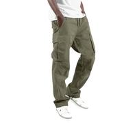 Générique Pantalon Utilitaire Homme Multifonction pour activités extérieures randonnée Aventure et détente Confortable résistant (Army Green, XXL)