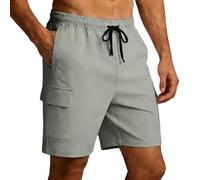 Générique Pantaloncini Uomo in Cotone Morbido Con Cordino Regolabile e Tasche Laterali