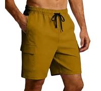 Générique Pantaloncini Uomo in Cotone Morbido Con Cordino Regolabile e Tasche Laterali