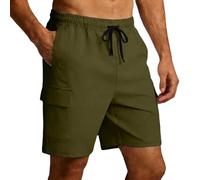 Générique Pantaloncini Uomo in Cotone Morbido Con Cordino Regolabile e Tasche Laterali