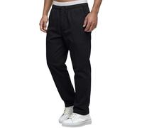 Générique Pantaloni Uomo Cargo Estivi Con Tasche Laterali e Lacci in Vita - Zip Alla Caviglia per Uno Stile Militare Casual: vestibilità Slim Fit in Polyester,Pantaloni Cargo
