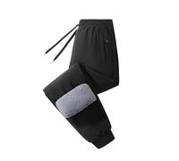 Générique Pantalons De Sport Homme,Pantalon en Homme Été Short Boxe Anglaise Pantalon Cargo Slim Fit Jogging Hiver Décontractés Plage Léger Automne Hiver Décontractés (Le Noir,3XL)