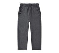 Générique Pantalons Droits pour garçons et Filles, Leggings Doux et Confortables, Pantalons de survêtement Extensibles, Pantalons de Jogging (Dark Gray, 13-14 Years)