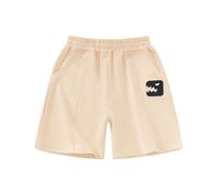 Générique Pantalons Five Point Wear pour Garçons et Filles - Confort et Liberté de Mouvement pour Enfants de 3 à 14 Ans (Beige, 3-4 Years)-Idéal pour Le Jeu en intérieur comme