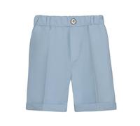 Générique Pantalons Garçon Short Ample et décontracté pour Tout-Petits garçons, Respirant, Couleur Unie, plissé et roulé, pour l'extérieur (Light Blue, 10-11 Years)